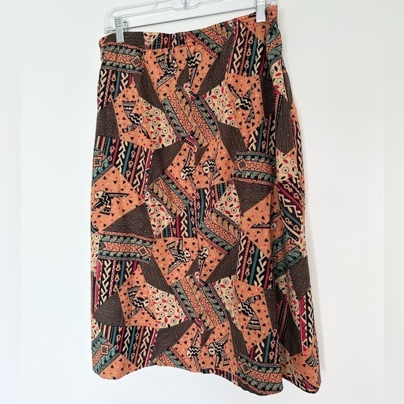 Vintage Southwestern Style Skirt‎ Binder Sportswear Size 14 RUNS SMALL - Picture 7 of 10